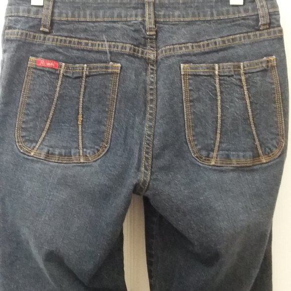 Dark Blue Jeans with pockets -by 28 Jeans - Picture 3 of 5